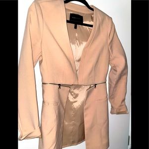 COPY - BCBG Max Azria Zipper Long Blazer
